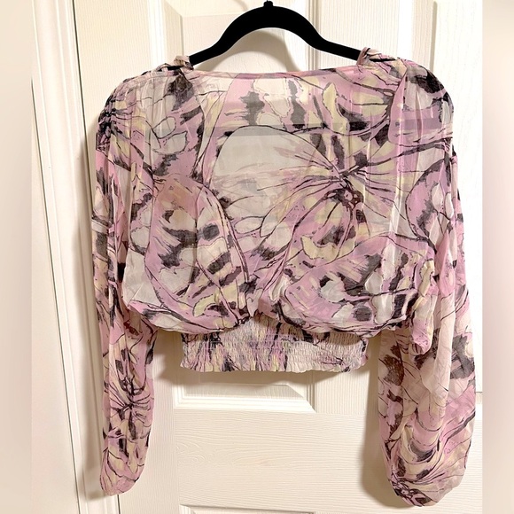 Anthropologie Cropped Blouse - Picture 3 of 4
